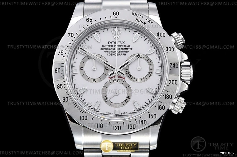 0523 ROLDYT0441C – Daytona 116520 904L SS SS Wht Stk QF SH SmartChoice 956